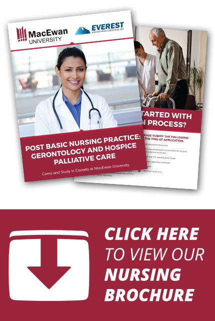 MacEwan University Nursing brochure